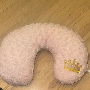 Pink Crown Kids Neck Pillow